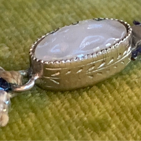 Antique Bohemian Period Crystal Bib Necklace From Czechoslovakia - Picture 2 of 5